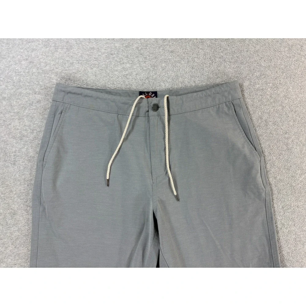 Faherty ALL DAY Drawstring Waist Casual Shorts (Men's 34) Gray - 9